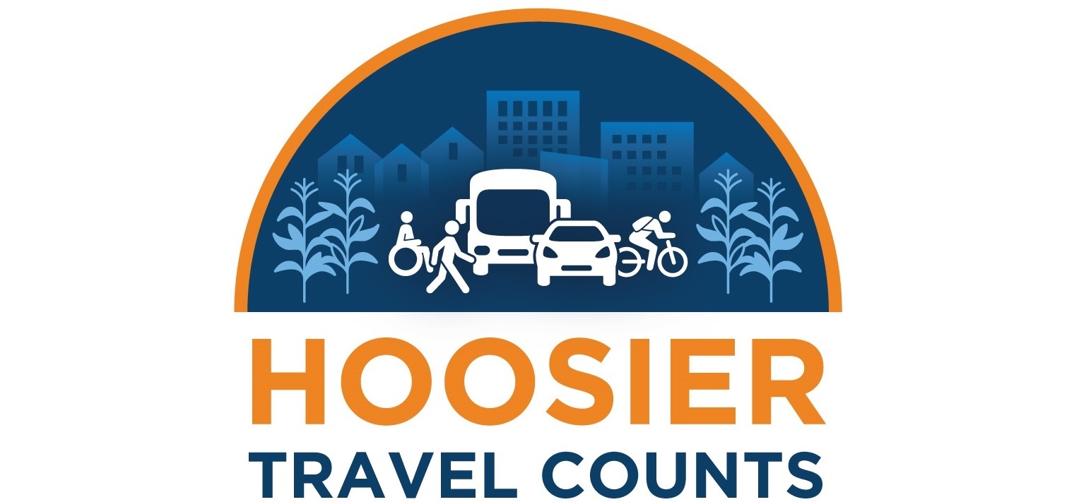 logo image for hoosier travel counts survey